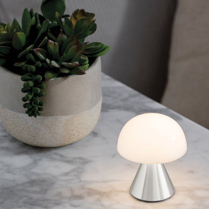 Lexon Mina Mini Led Lamp - Alu Polish-Home &amp; Garden &gt; Lighting &gt; Table Lamps-PEROZ Accessories