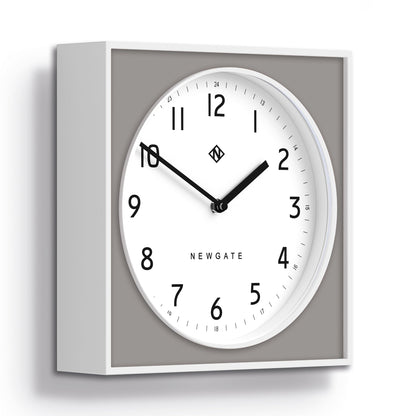 Newgate Burger &amp; Chips Wall Clock Posh Grey-Home &amp; Garden &gt; Decor-PEROZ Accessories