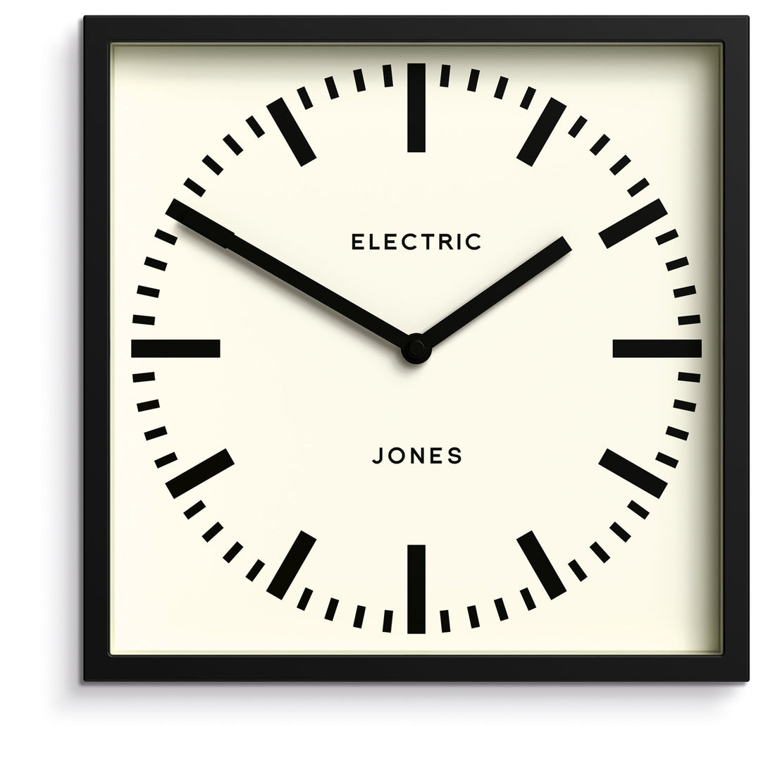 Newgate Jones Box Wall Clock Black-Home &amp; Garden &gt; Decor-PEROZ Accessories