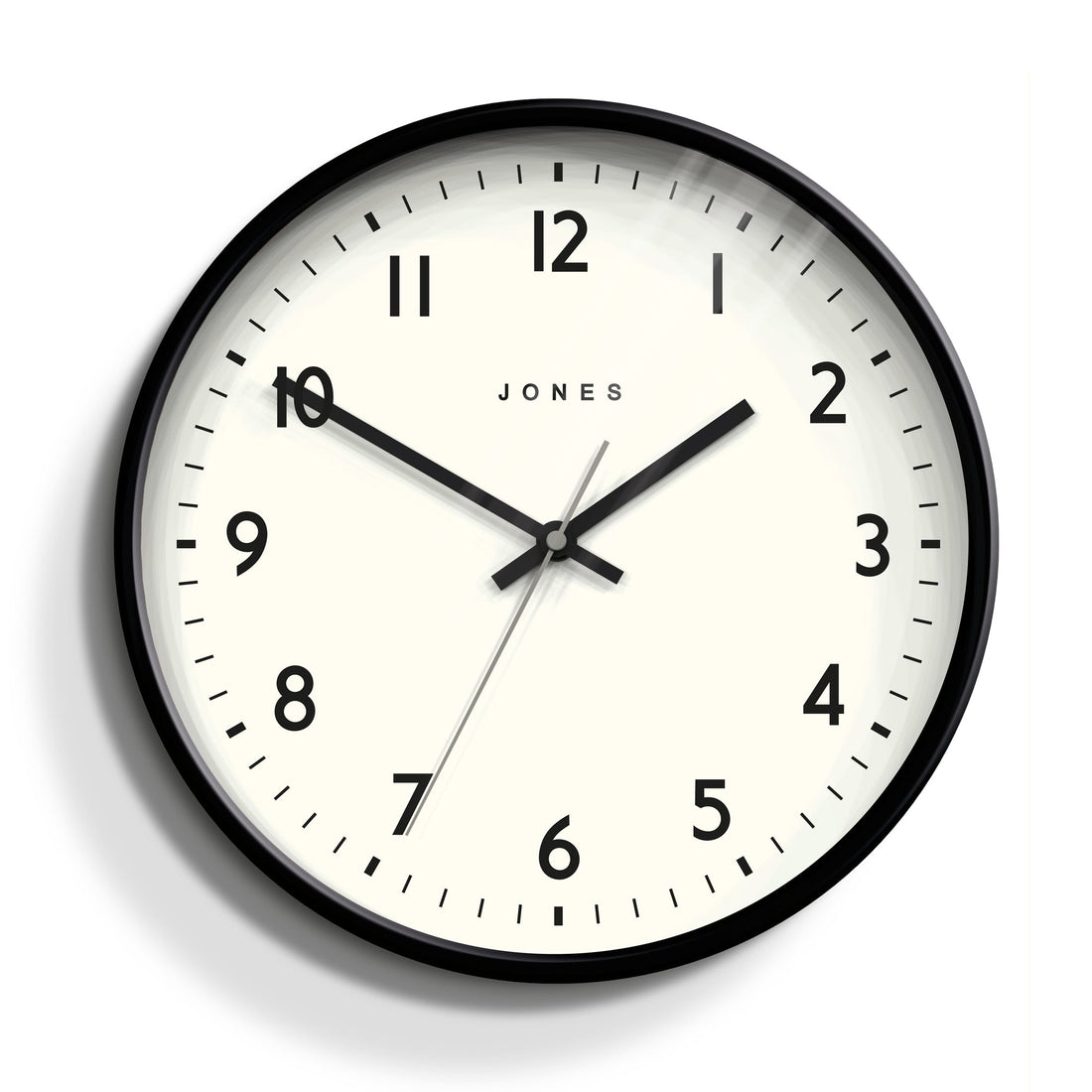 Newgate Jones Jam Clock Matte Black-Home &amp; Garden &gt; Decor-PEROZ Accessories