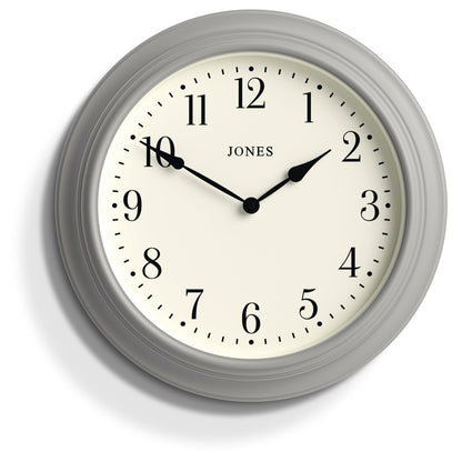 Newgate Jones Supper Club Clock Cloud Grey-Home &amp; Garden &gt; Decor-PEROZ Accessories