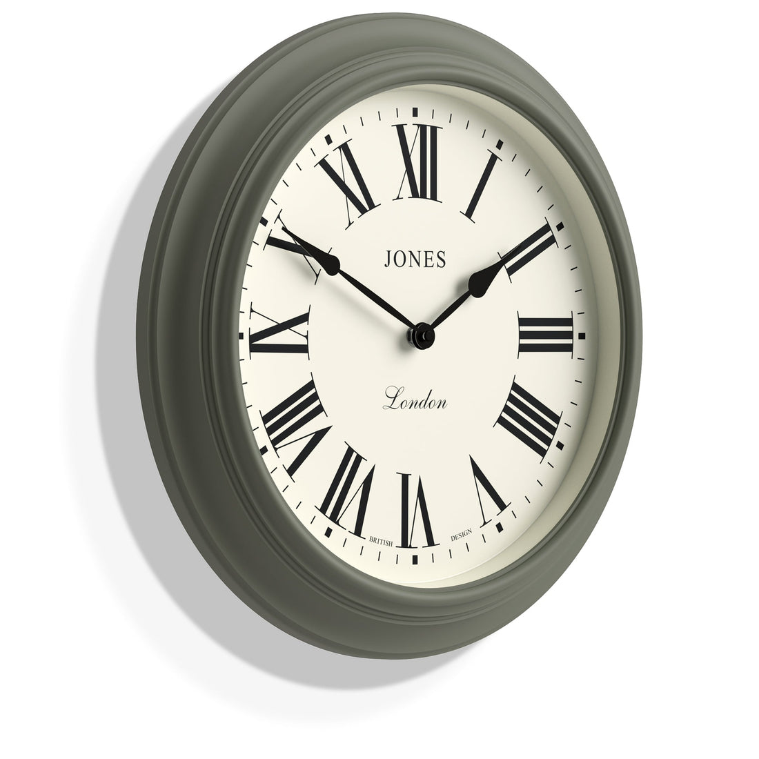 Newgate Jones Supper Club Clock Moss Green-Home &amp; Garden &gt; Decor-PEROZ Accessories