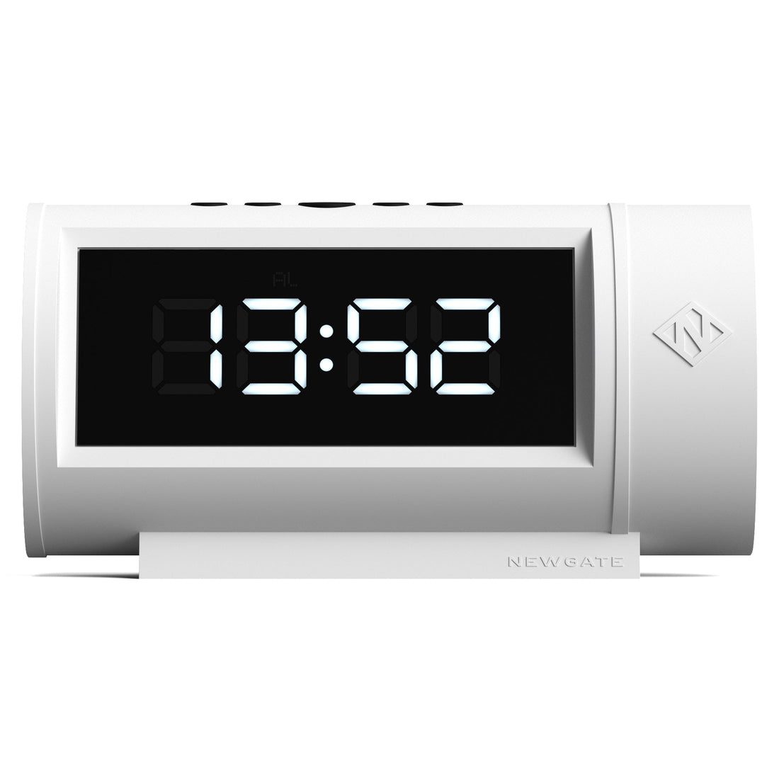 Newgate Pil Led Alarm Clock White-Home &amp; Garden &gt; Decor-PEROZ Accessories
