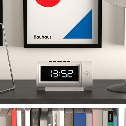 Newgate Pil Led Alarm Clock White-Home &amp; Garden &gt; Decor-PEROZ Accessories