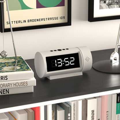 Newgate Pil Led Alarm Clock White-Home &amp; Garden &gt; Decor-PEROZ Accessories