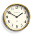 Newgate Master Edwards Clock Radial Brass-Home & Garden > Decor-PEROZ Accessories