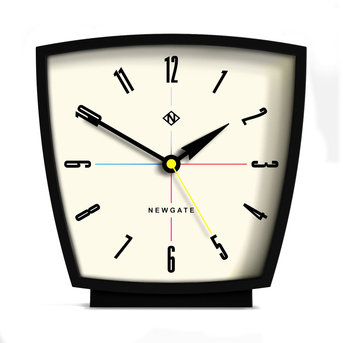 Newgate Odyssey Mantel Clock Black-Home &amp; Garden &gt; Decor-PEROZ Accessories
