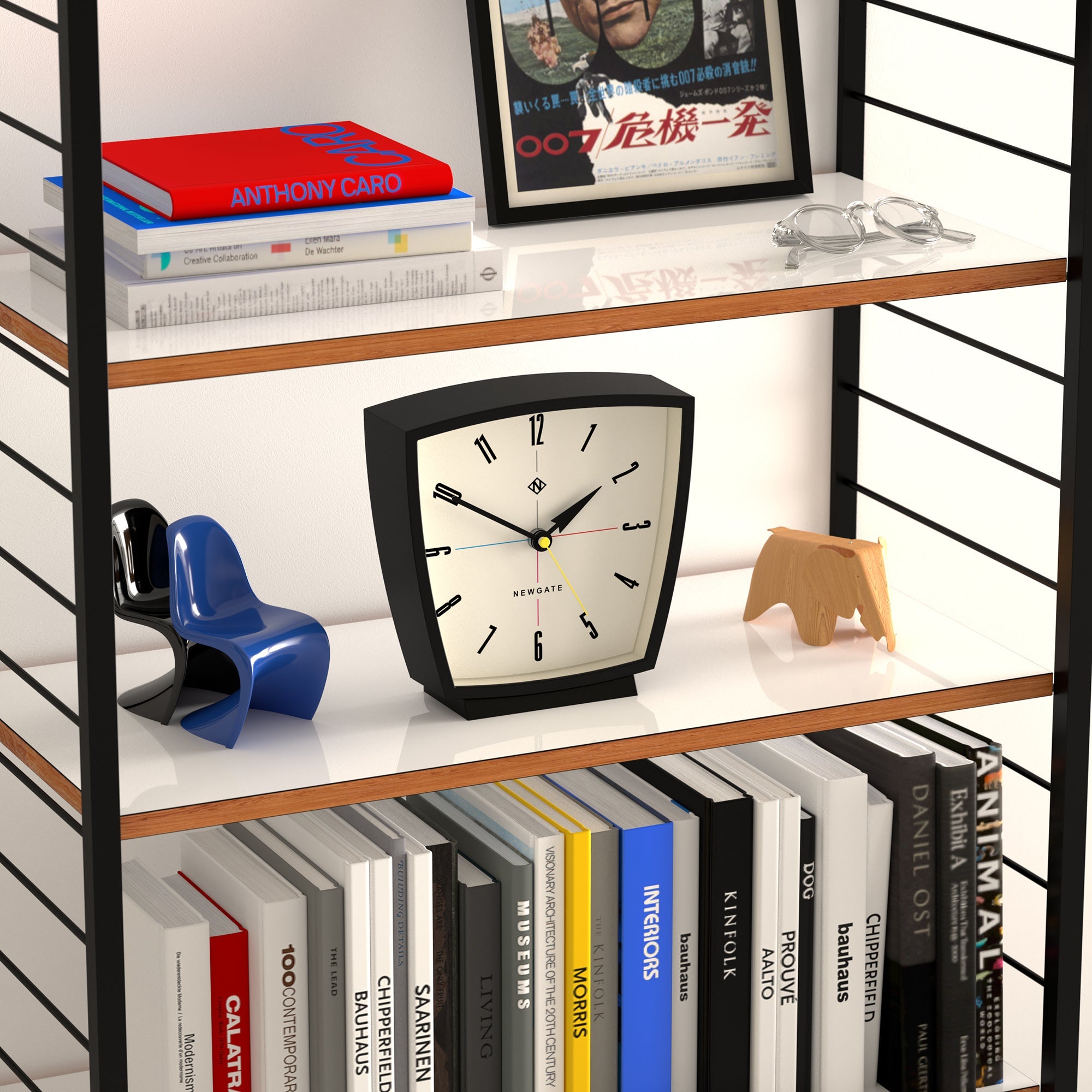 Newgate Odyssey Mantel Clock Black-Home &amp; Garden &gt; Decor-PEROZ Accessories