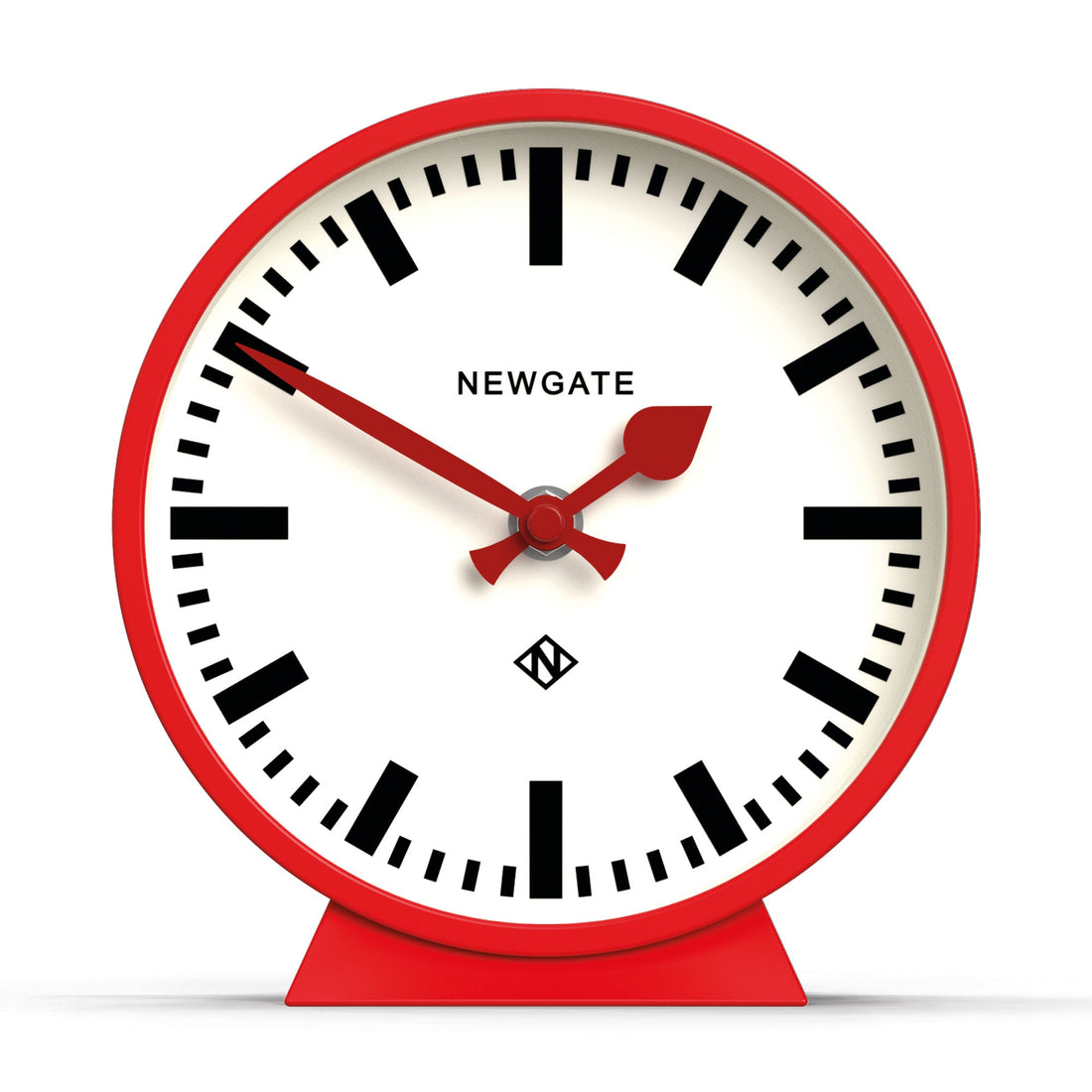 Newgate Railway Mantel Clock Fire Engine Red-Home &amp; Garden &gt; Decor-PEROZ Accessories