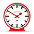 Newgate Railway Mantel Clock Fire Engine Red-Home & Garden > Decor-PEROZ Accessories