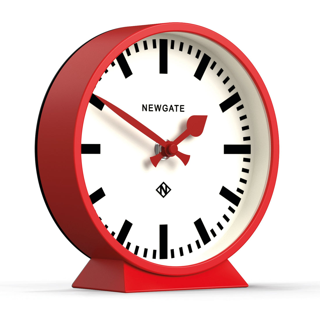 Newgate Railway Mantel Clock Fire Engine Red-Home &amp; Garden &gt; Decor-PEROZ Accessories