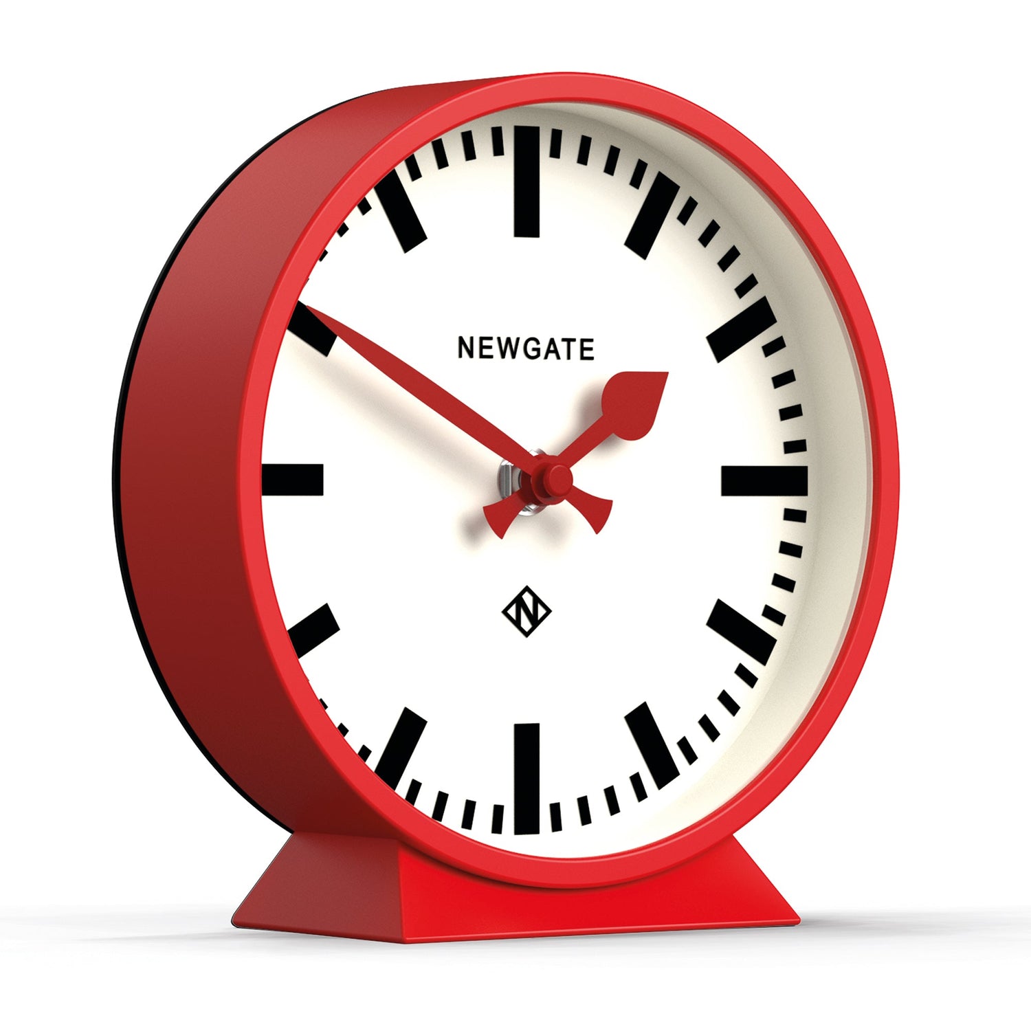Newgate Railway Mantel Clock Fire Engine Red-Home &amp; Garden &gt; Decor-PEROZ Accessories