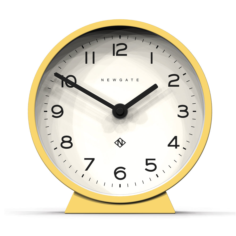 Newgate M Mantel Clock Cheeky Yellow-Home &amp; Garden &gt; Decor-PEROZ Accessories