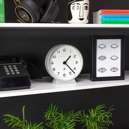 Newgate M Mantel Clock Posh Grey-Home &amp; Garden &gt; Decor-PEROZ Accessories