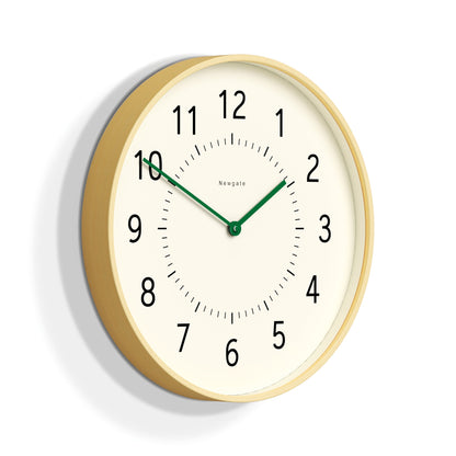Newgate Monopoly Plywood Wall Clock With Green Hands-Home &amp; Garden &gt; Decor-PEROZ Accessories