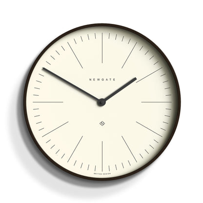 Newgate Mr Clarke Clock Dark Wood Marker Dial-Home &amp; Garden &gt; Decor-PEROZ Accessories