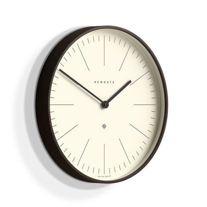 Newgate Mr Clarke Clock Dark Wood Marker Dial-Home &amp; Garden &gt; Decor-PEROZ Accessories