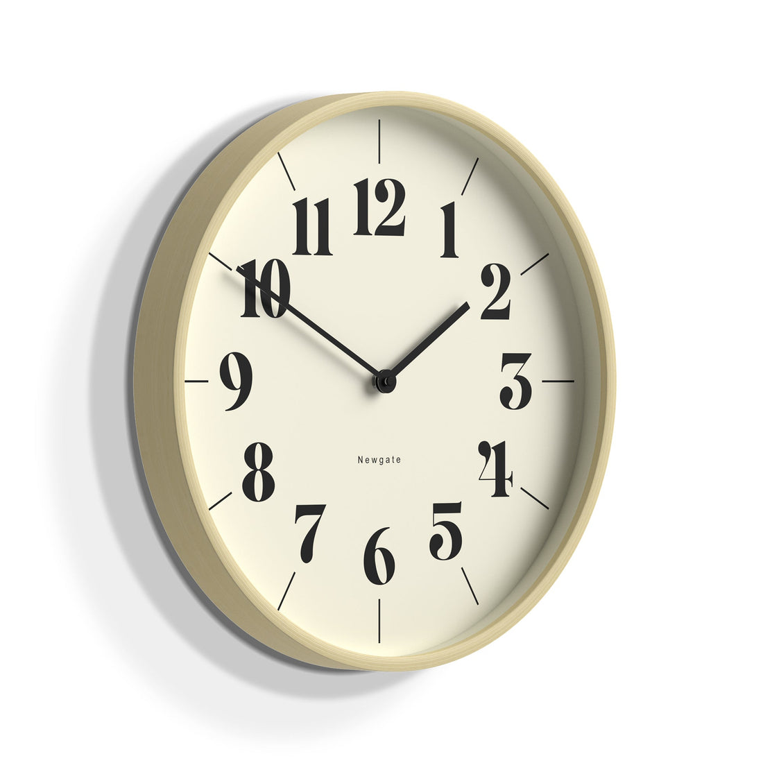 Newgate Mr Clarke Clock Pale Wood Hopscotch Dial-Home &amp; Garden &gt; Decor-PEROZ Accessories