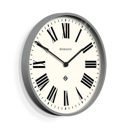 Newgate Number One Clock Italian Posh Grey-Home &amp; Garden &gt; Decor-PEROZ Accessories