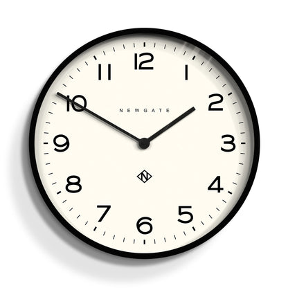 Newgate Number One Clock Echo Black-Home &amp; Garden &gt; Decor-PEROZ Accessories