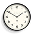Newgate Number One Clock Echo Black-Home & Garden > Decor-PEROZ Accessories