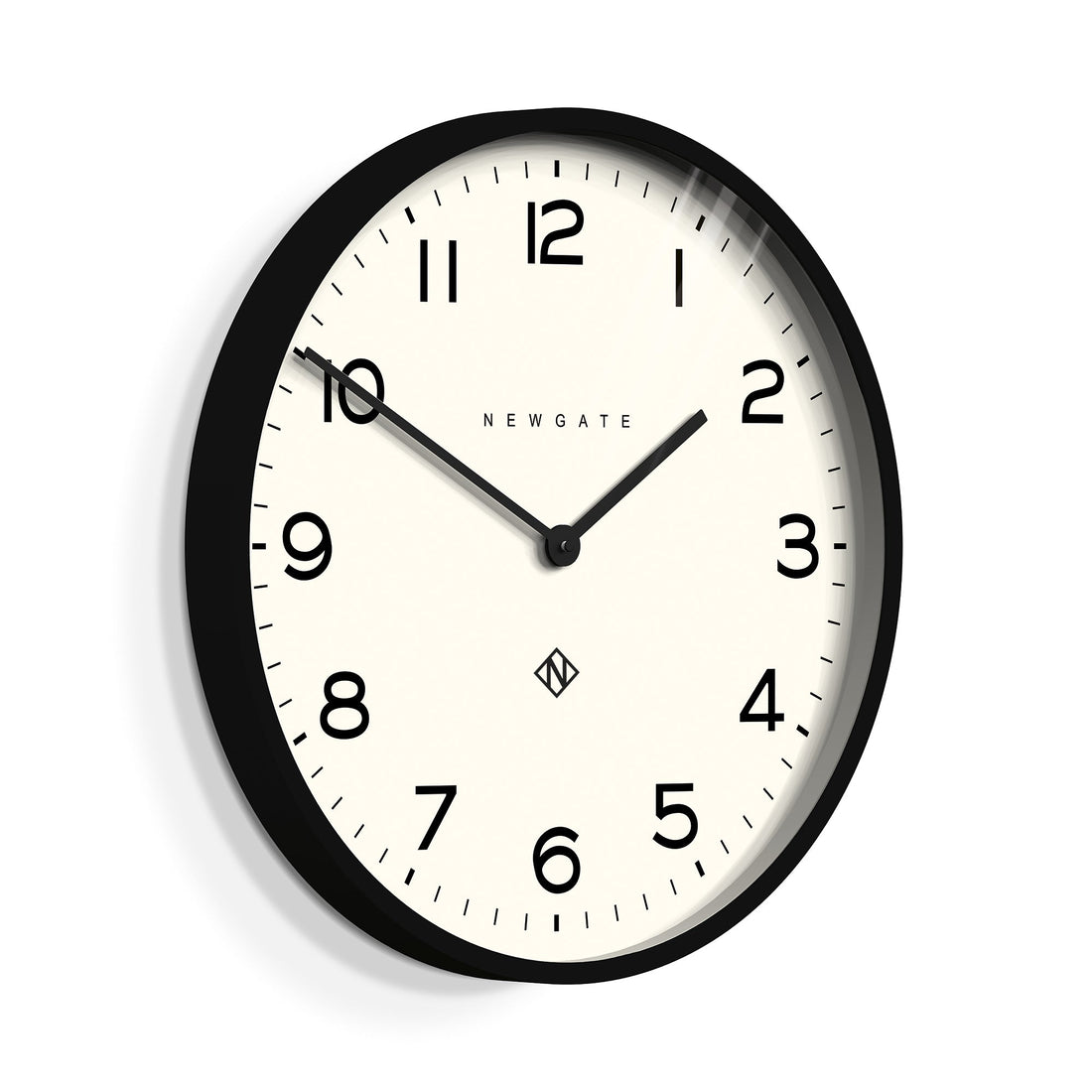Newgate Number One Clock Echo Black-Home &amp; Garden &gt; Decor-PEROZ Accessories
