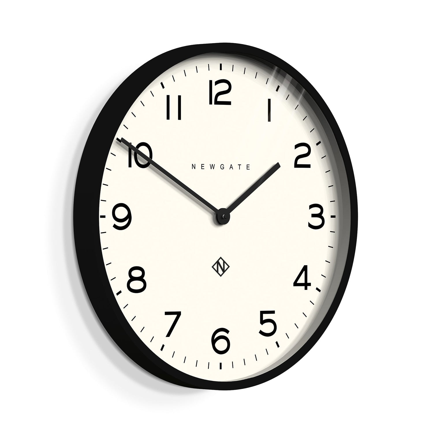 Newgate Number One Clock Echo Black-Home &amp; Garden &gt; Decor-PEROZ Accessories