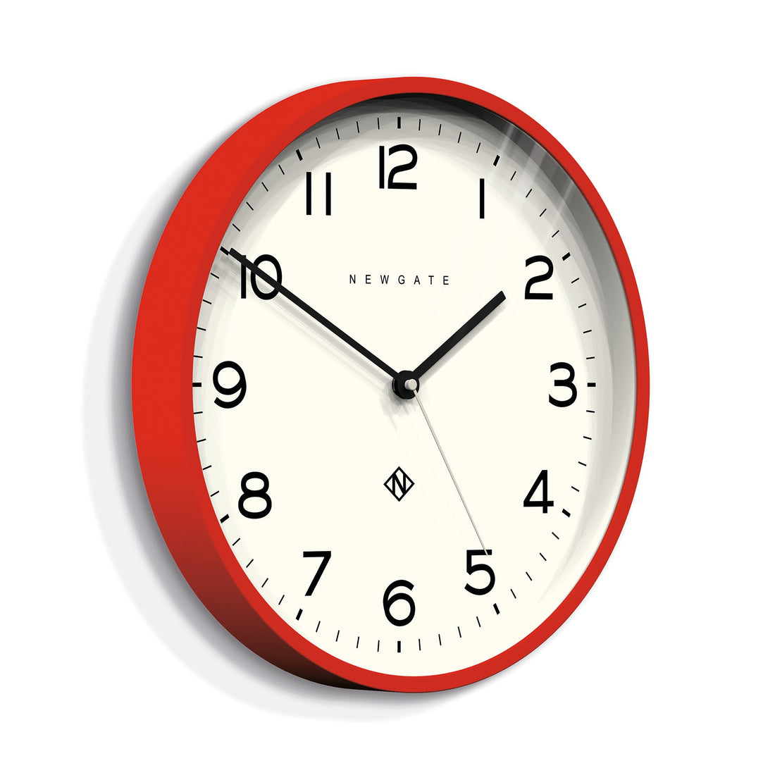 Newgate Number Three Echo Clock Silicone Red-Home &amp; Garden &gt; Decor-PEROZ Accessories