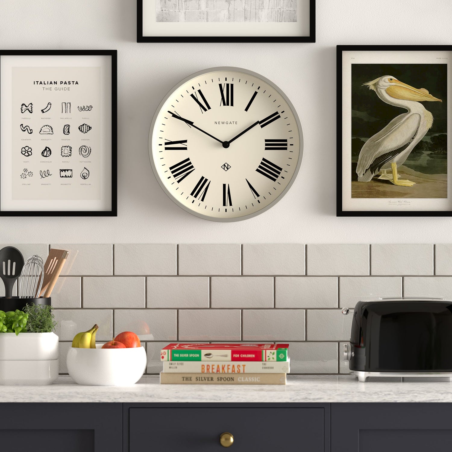 Newgate Number Three Italian Grey-Home &amp; Garden &gt; Decor-PEROZ Accessories