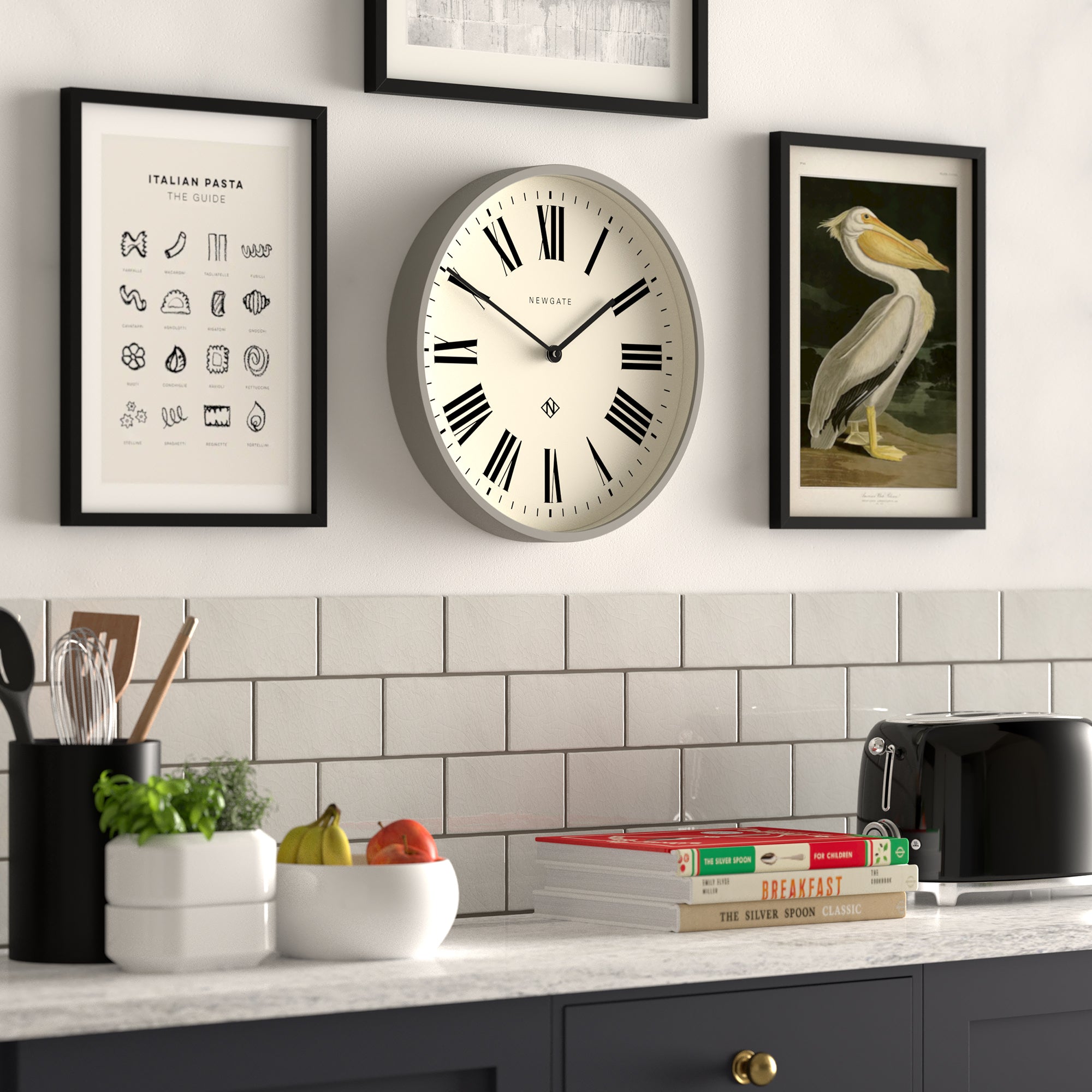 Newgate Number Three Italian Grey-Home &amp; Garden &gt; Decor-PEROZ Accessories