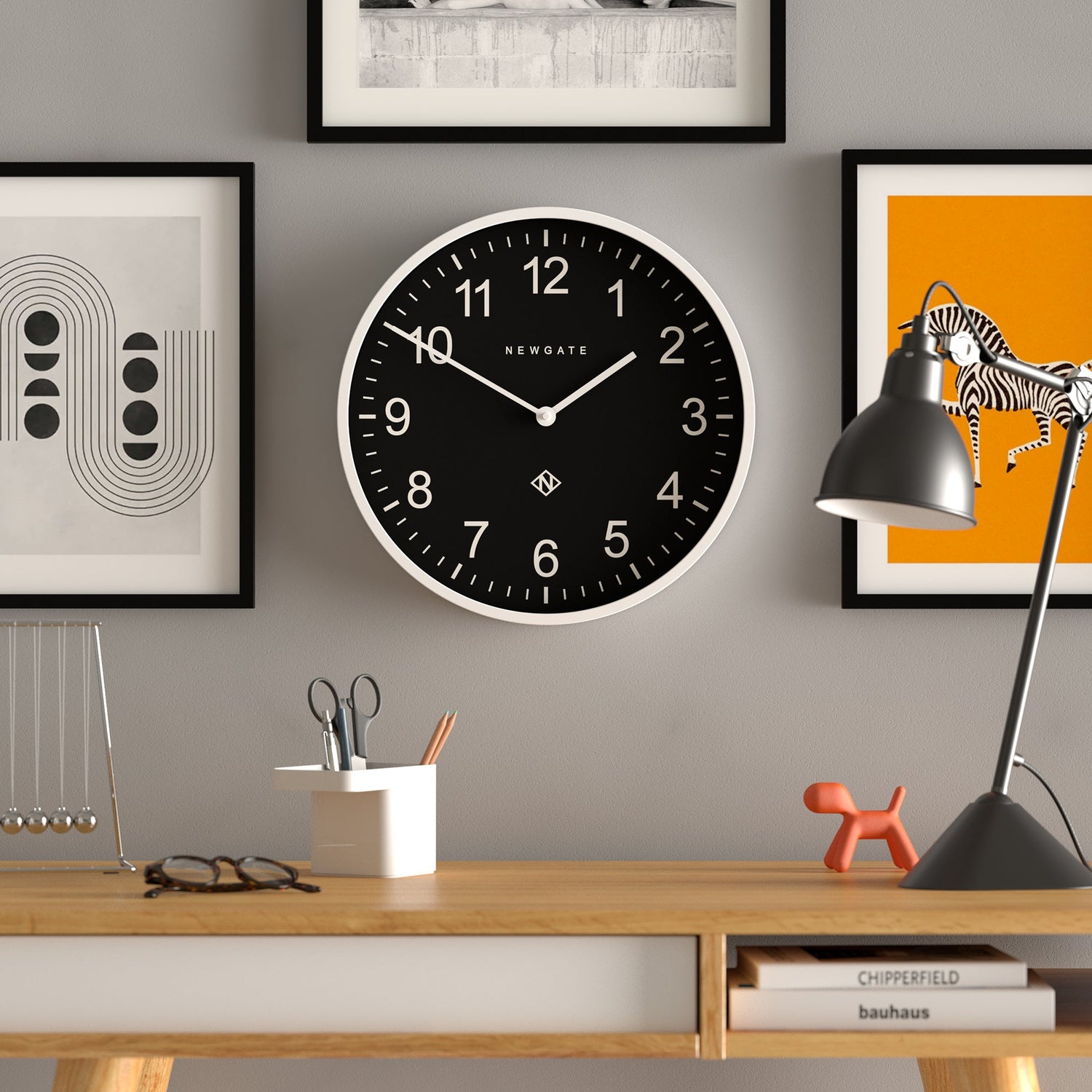 Newgate Number Three Professor White Reverse-Home &amp; Garden &gt; Decor-PEROZ Accessories
