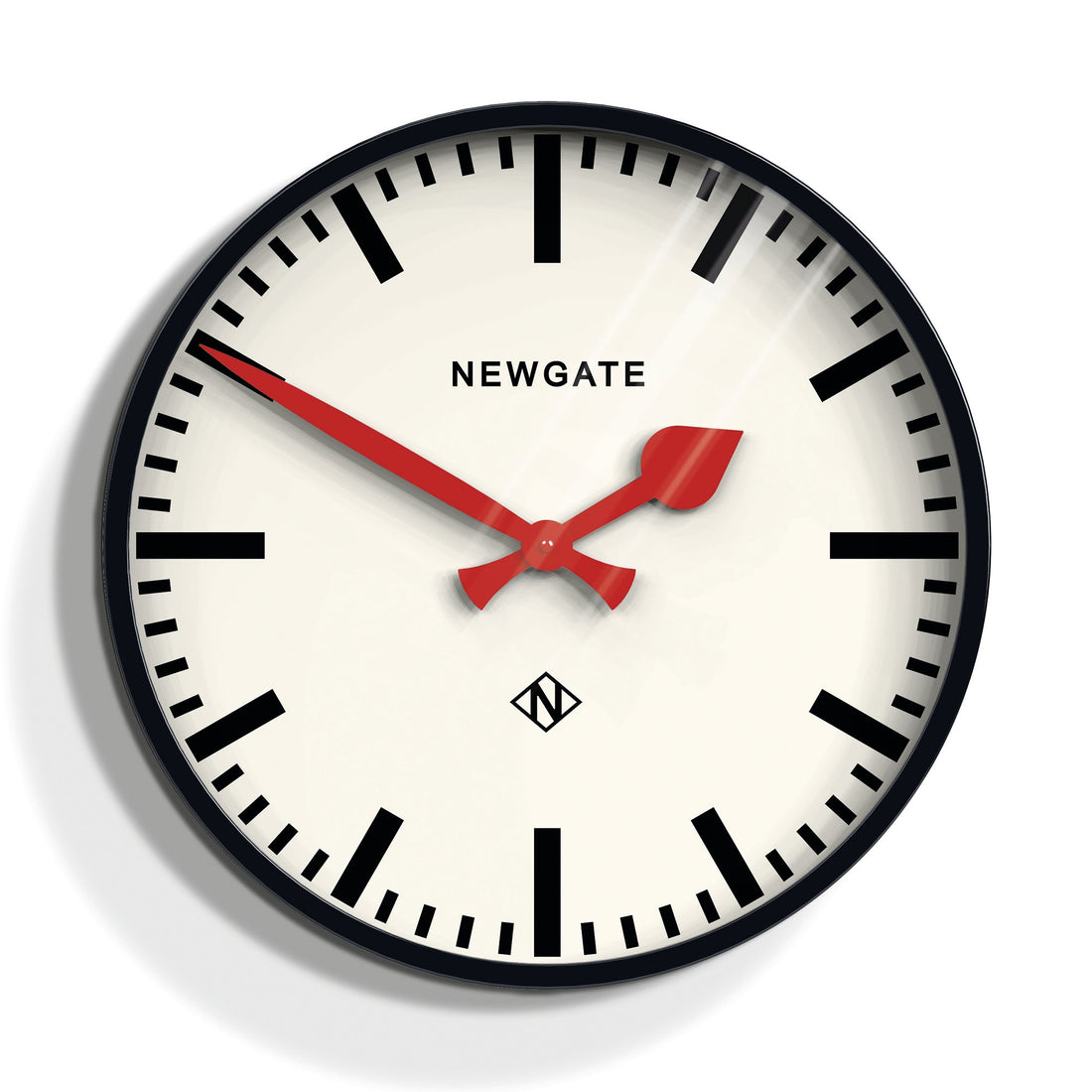Newgate Putney Clock Black-Home &amp; Garden &gt; Decor-PEROZ Accessories