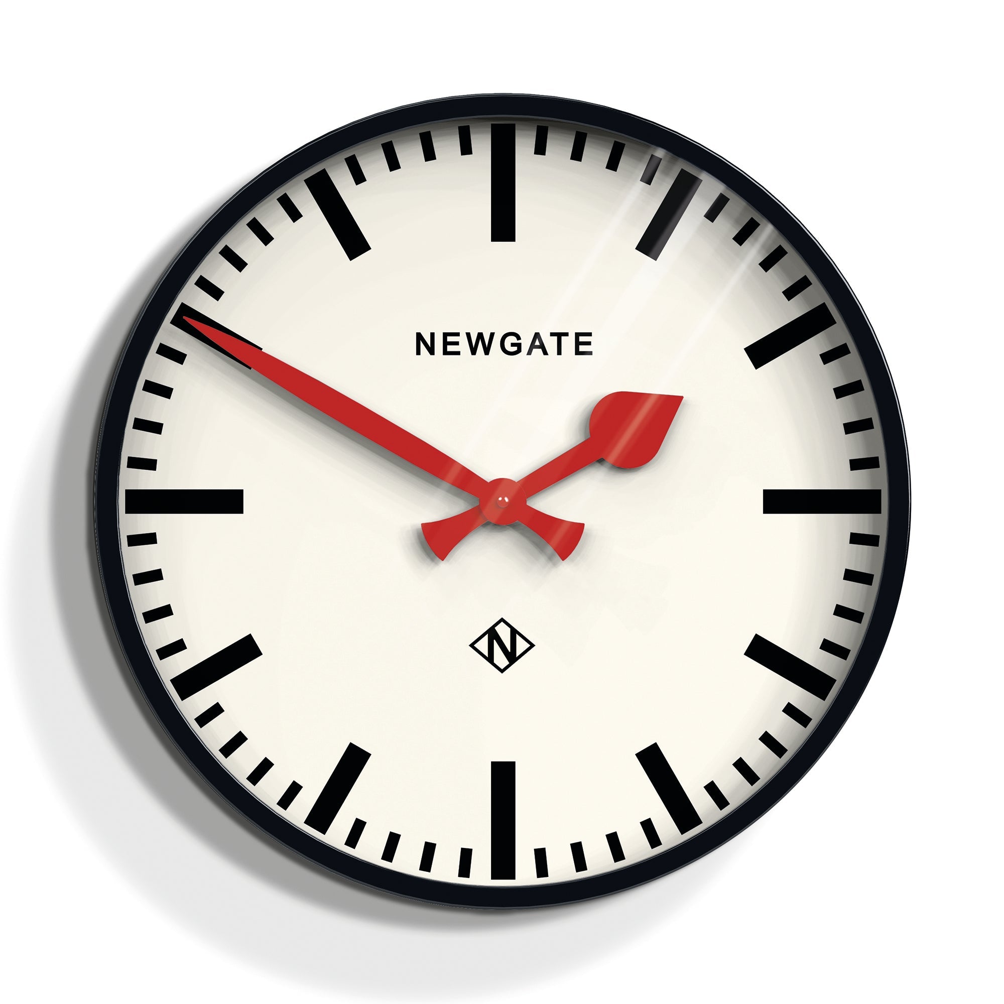 Newgate Putney Clock Black-Home &amp; Garden &gt; Decor-PEROZ Accessories