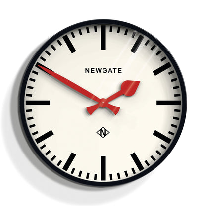 Newgate Putney Clock Black-Home &amp; Garden &gt; Decor-PEROZ Accessories
