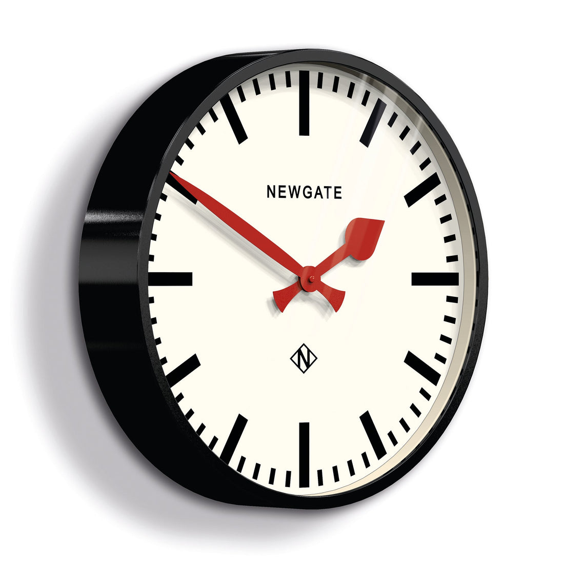 Newgate Putney Clock Black-Home &amp; Garden &gt; Decor-PEROZ Accessories