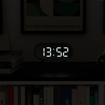 Newgate Space Hotel Cyborg Led Alarm Clock Grey-Home &amp; Garden &gt; Decor-PEROZ Accessories