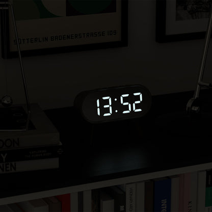 Newgate Space Hotel Cyborg Led Alarm Clock Grey-Home &amp; Garden &gt; Decor-PEROZ Accessories