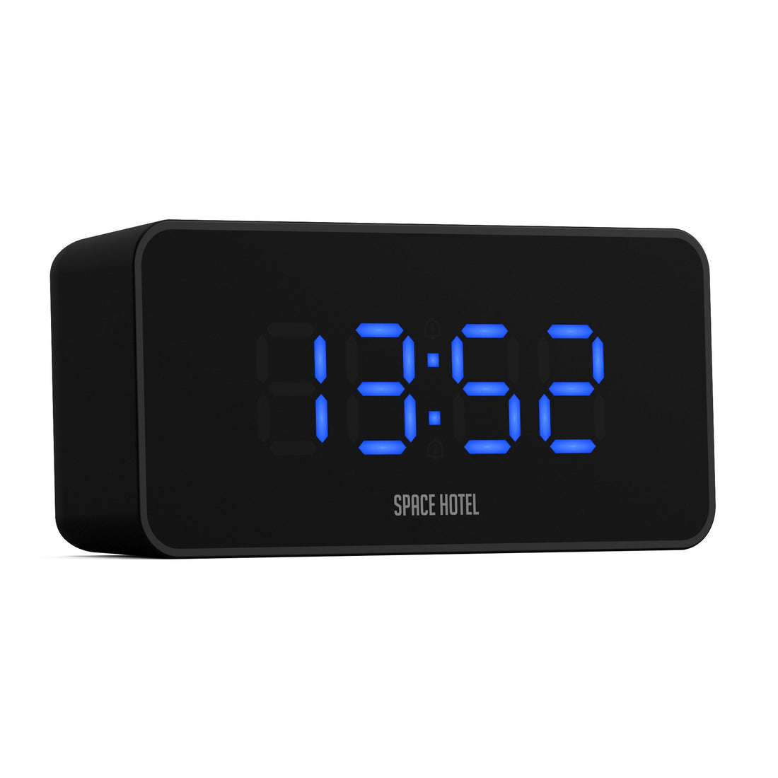 Newgate Space Hotel Hypertron Alarm Clock Black Case - Black Lens - Blue Led-Home &amp; Garden &gt; Decor-PEROZ Accessories