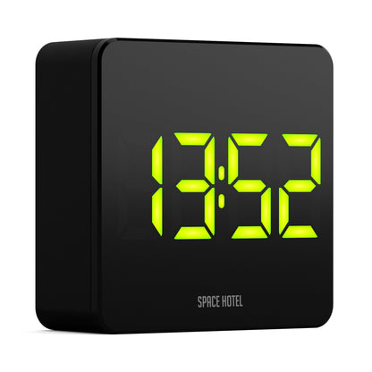 Newgate Space Hotel Orbatron Alarm Clock Black Case - Black Lens - Green Led-Home &amp; Garden &gt; Decor-PEROZ Accessories