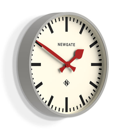 Newgate Universal Wall Clock Railway Dial Grey-Home &amp; Garden &gt; Decor-PEROZ Accessories