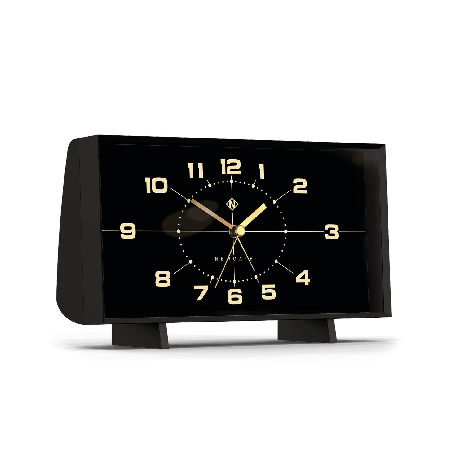 Newgate Wideboy Alarm Black - Reverse Dial-Home &amp; Garden &gt; Decor-PEROZ Accessories