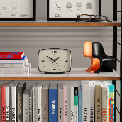 Newgate Brooklyn Alarm Clock - Black-Home &amp; Garden &gt; Decor-PEROZ Accessories