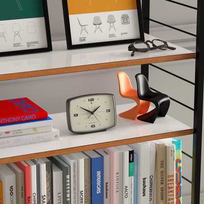 Newgate Brooklyn Alarm Clock - Black-Home &amp; Garden &gt; Decor-PEROZ Accessories