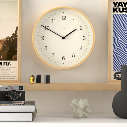Newgate Mauritius Wall Clock - Mongoose Dial-Home &amp; Garden &gt; Decor-PEROZ Accessories