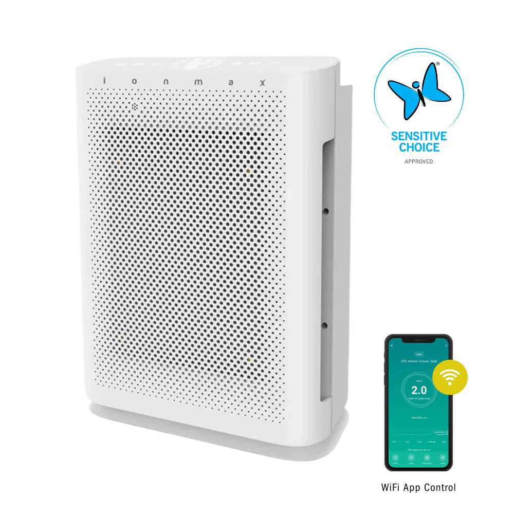 Ionmax Breeze Plus UV HEPA Air Purifier with Mobile App-Air Purifiers-PEROZ Accessories