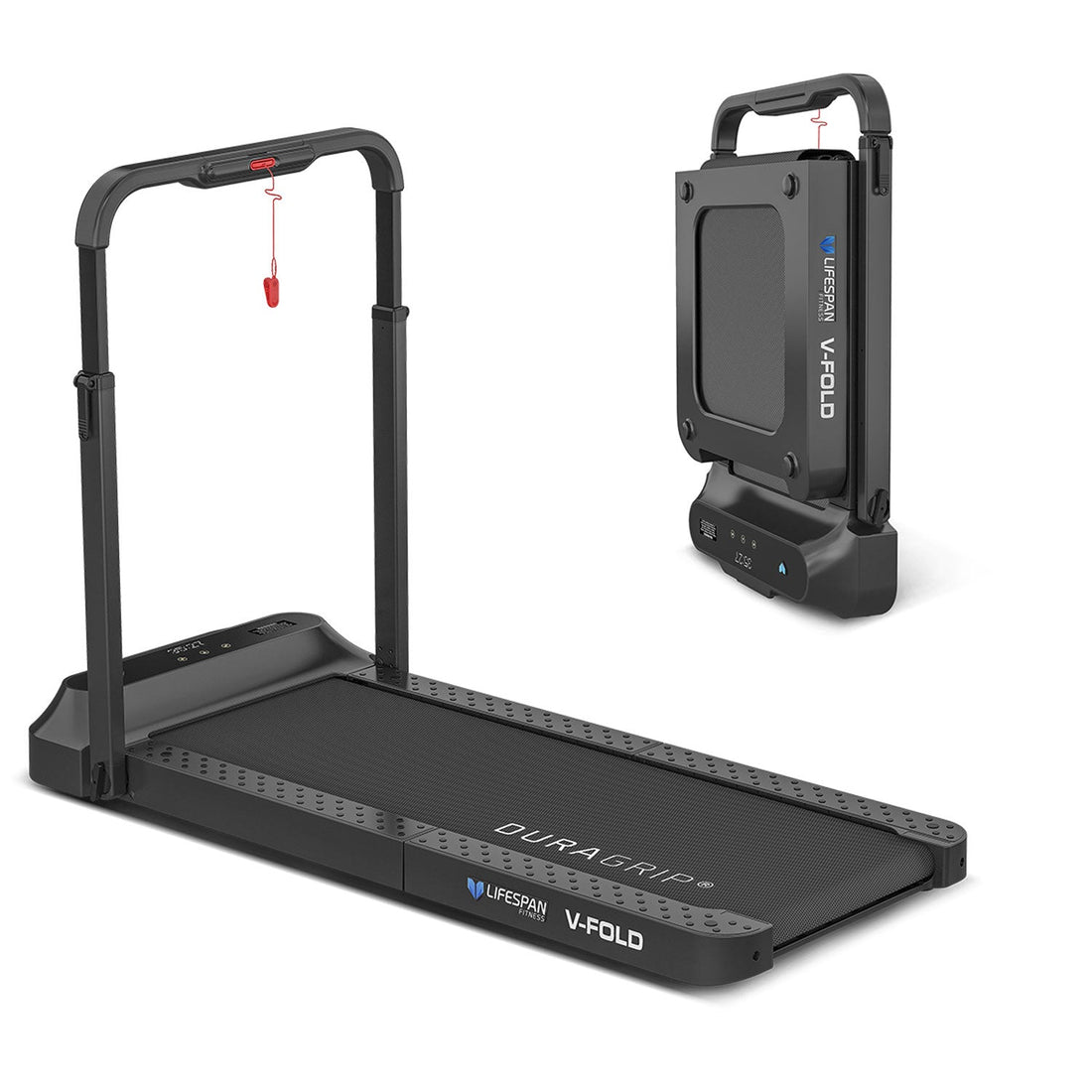 Lifespan Fitness V-FOLD Treadmill with SmartStride-Sports &amp; Fitness &gt; Fitness Accessories-PEROZ Accessories