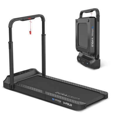 Lifespan Fitness V-FOLD Treadmill with SmartStride-Sports &amp; Fitness &gt; Fitness Accessories-PEROZ Accessories
