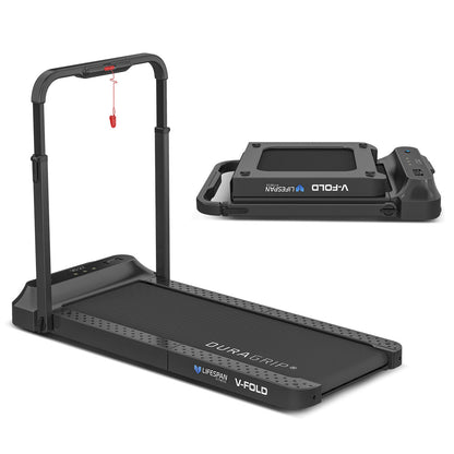 Lifespan Fitness V-FOLD Treadmill with SmartStride-Sports &amp; Fitness &gt; Fitness Accessories-PEROZ Accessories