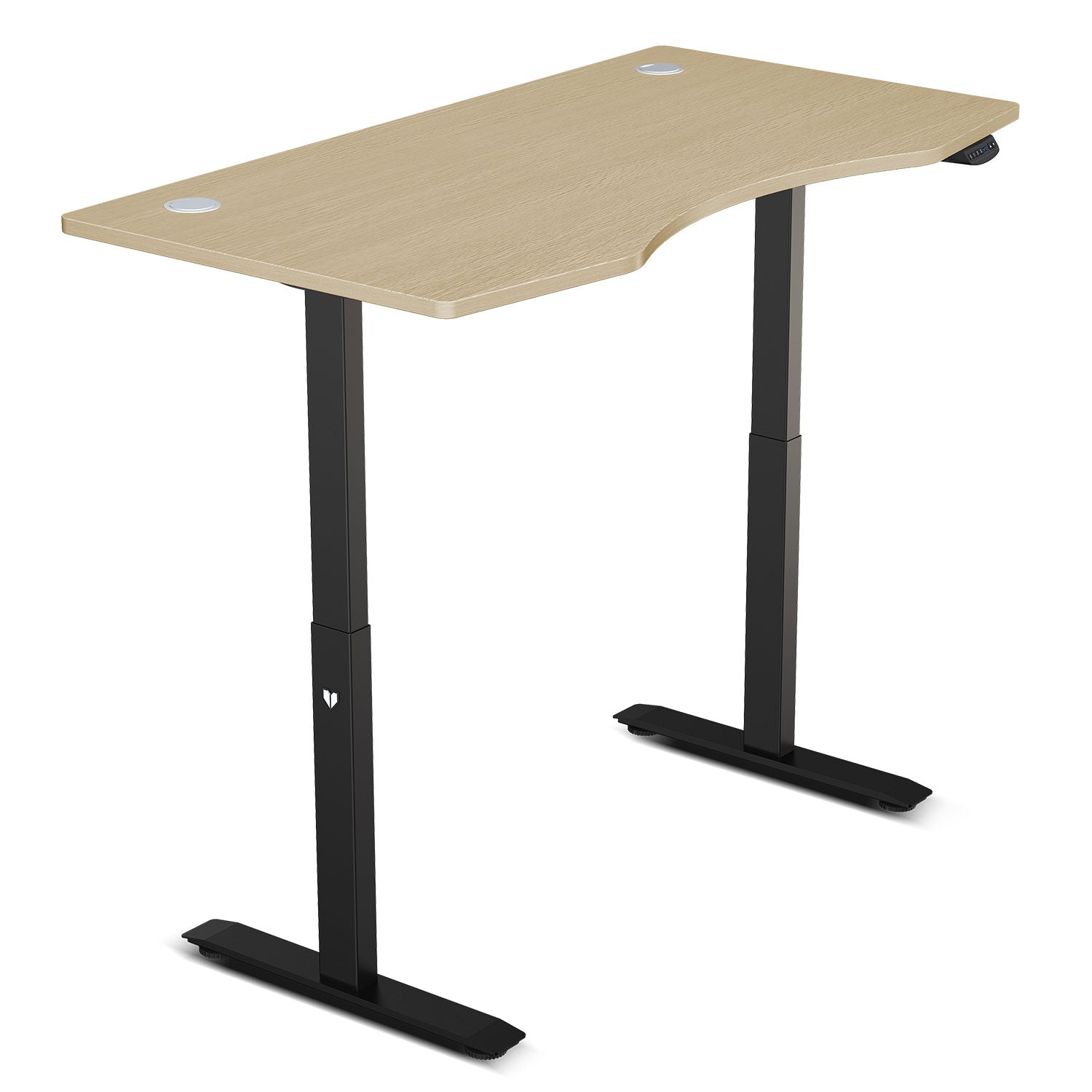 Lifespan Fitness Walkingpad M2 Treadmill with Dual Motor Automatic Standing Desk 150cm in Oak/Black-Walking Pad-PEROZ Accessories