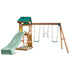 Lifespan Kids Birmingham Swing Set & Play Centre with 2.2m Slide (Pastel Green)-Baby & Kids > Baby & Kid&